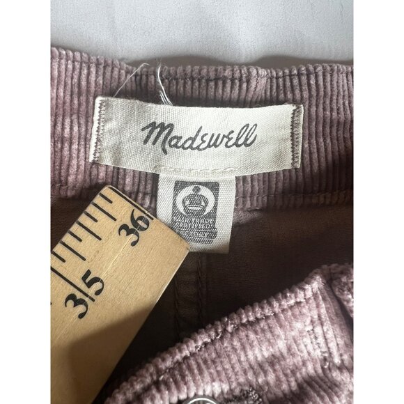 Madewell The Emmett Wide Leg Full Corduroy Pants Petite 24 - Picture 8 of 11